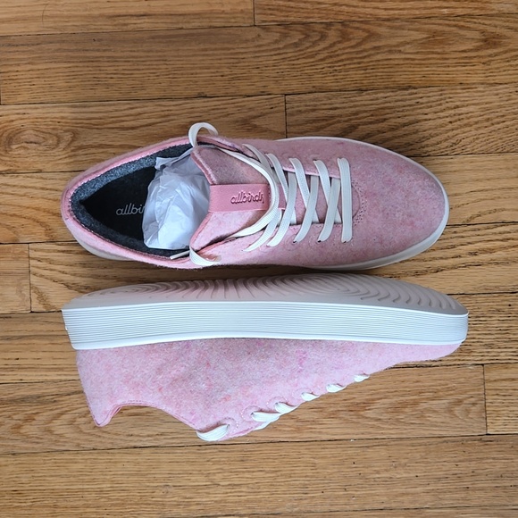 NEW Women's Allbirds Pink Wool Cruiser Shoes - Size 11 - Picture 4 of 6